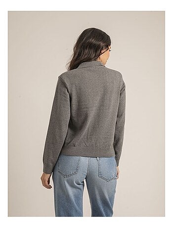 Pull fin col polo konor