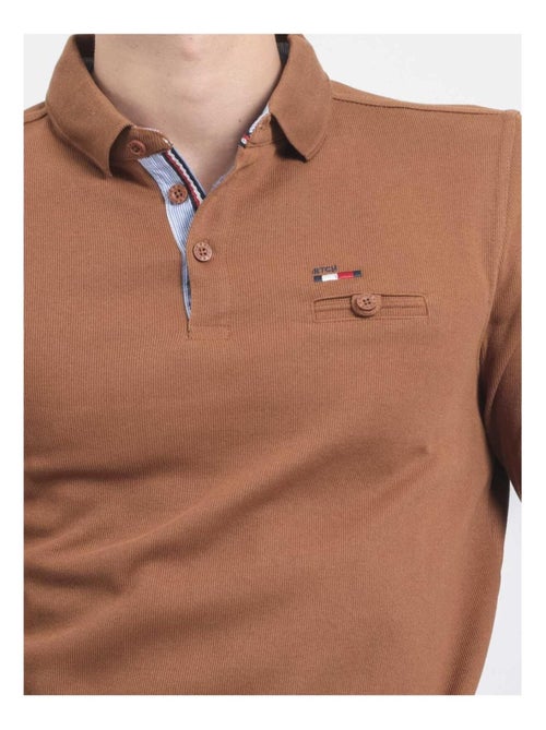 Pull fin col polo WAMITOL - Kiabi Pull fin col polo WAMITOL - Kiabi