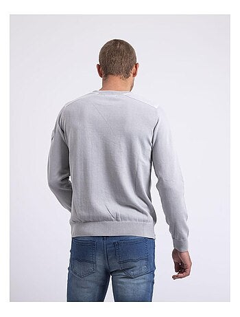Pull fin col rond amartin