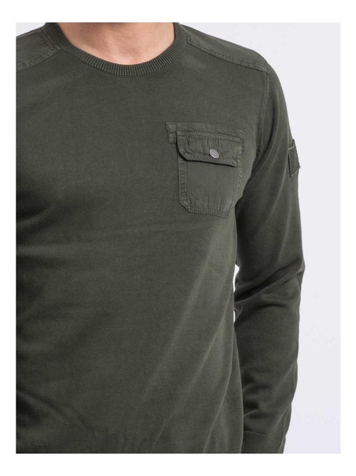 Pull fin col rond amartin - Kiabi