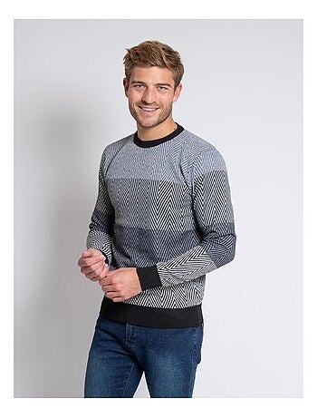 Pull fin col rond lorando