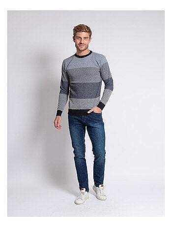 Pull fin col rond lorando