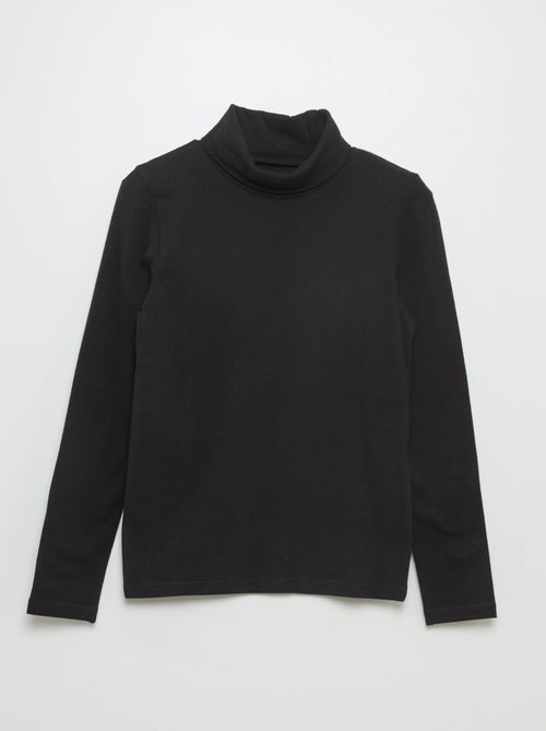 Pull fin en jersey avec col roulé - Lot de 2 - Kiabi