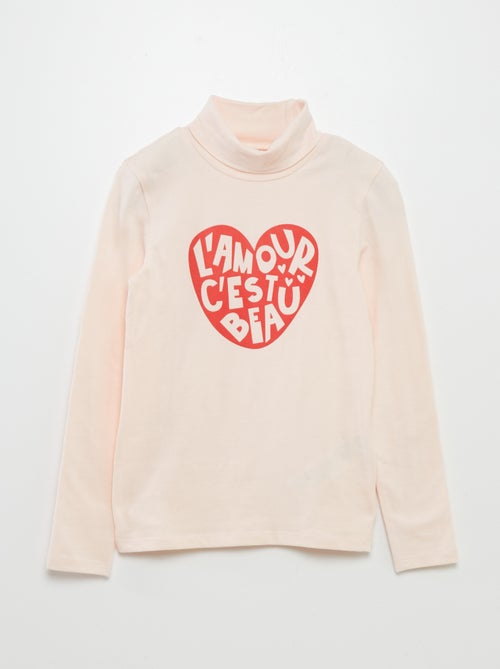 Pull fin en jersey avec col roulé - Lot de 2 - Kiabi