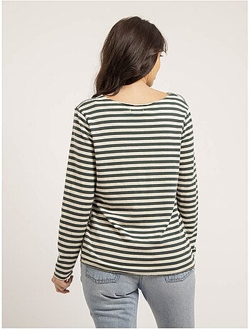 Pull fin marinière rayé kemile