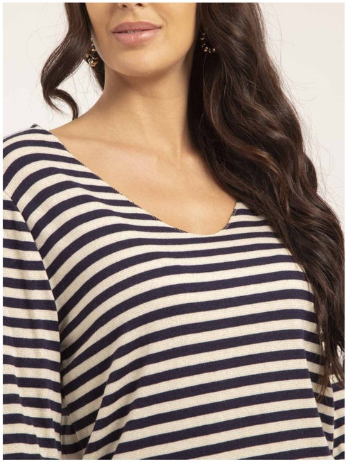Pull fin rayures kemile - Kiabi Pull fin rayures kemile - Kiabi