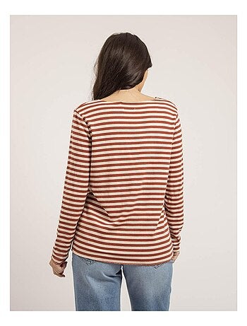 Pull fin rayures kemile