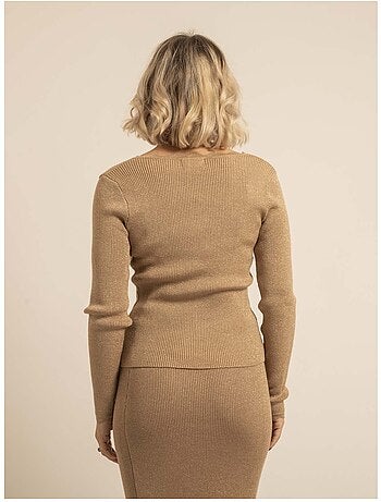 Pull fine maille kemia