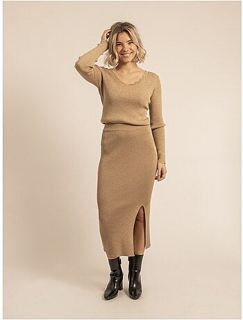 Pull fine maille kemia