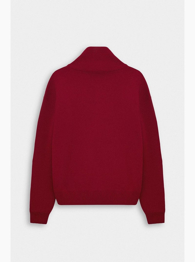 Pull homme giesto Rouge bordeaux - Kiabi
