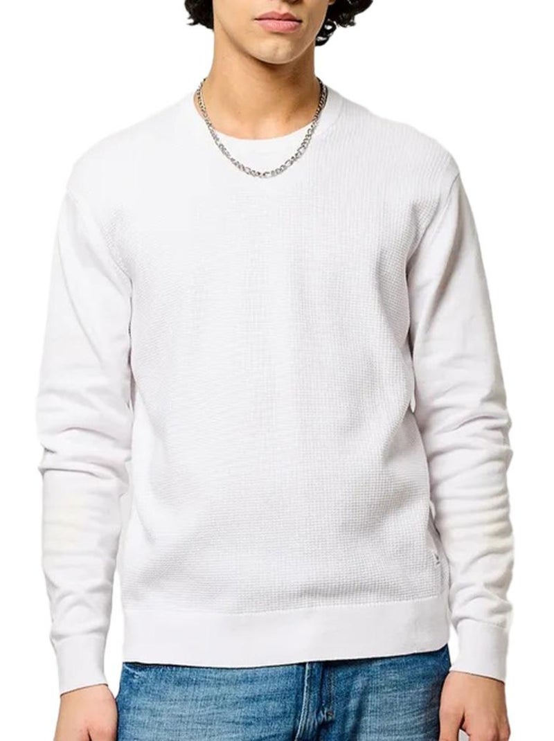 Pull Homme Kaporal Blanc - Kiabi