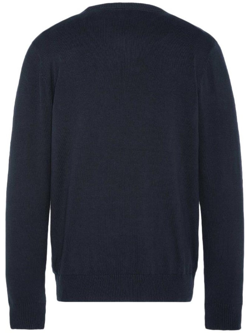 Pull Homme Schott Bleu marine - Kiabi
