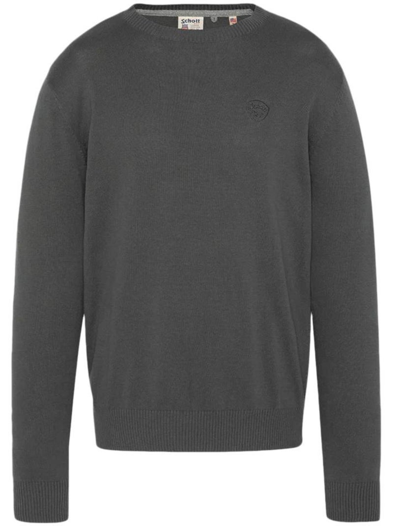 Pull Homme Schott Gris foncé - Kiabi