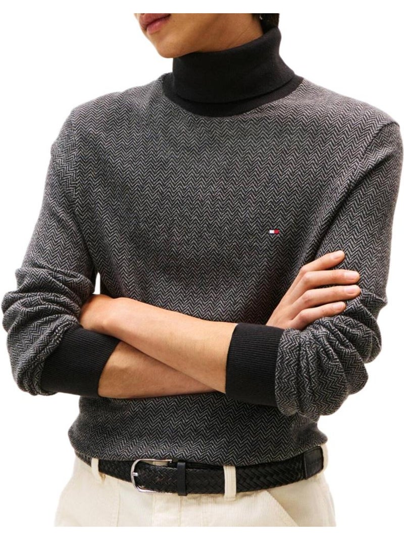 Pull Homme Tommy Hilfiger Gris Argenté - Kiabi