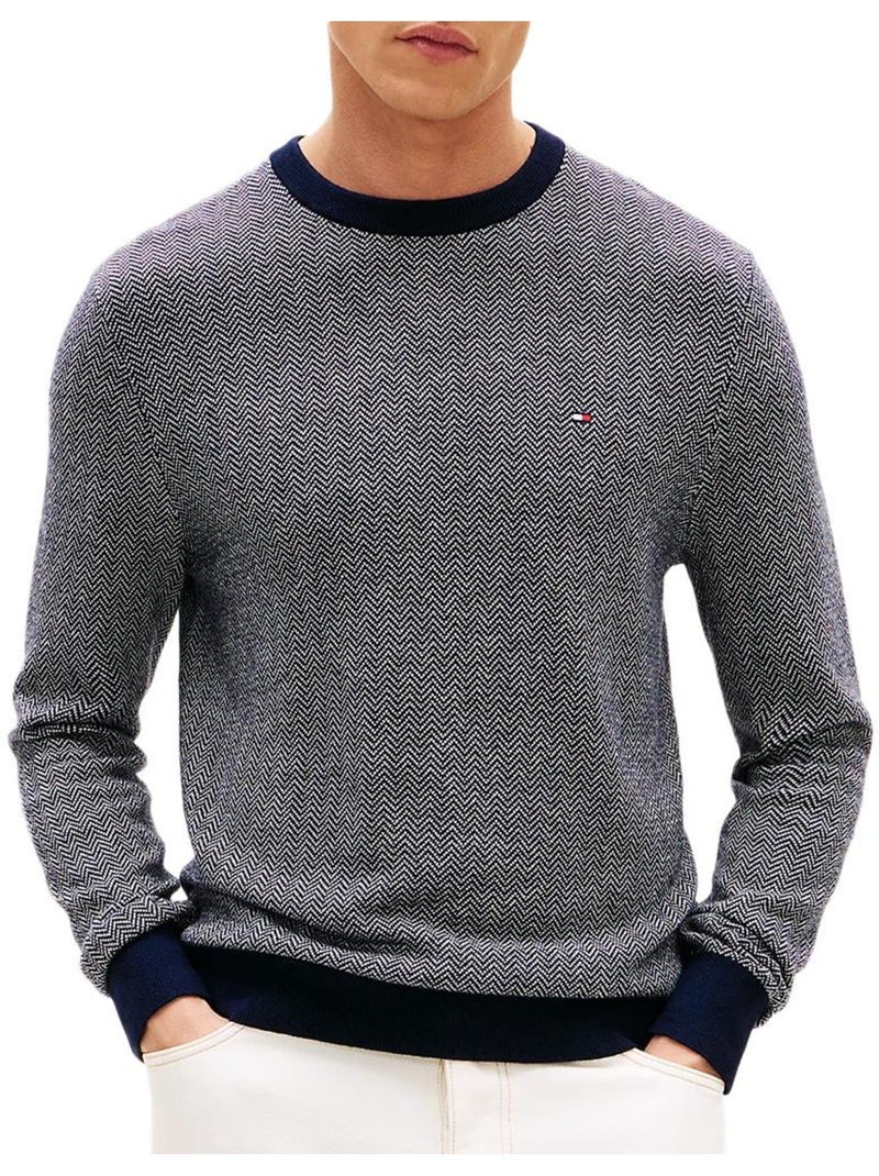 Pull Homme Tommy Hilfiger Gris Argenté - Kiabi