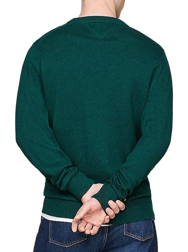 Pull Homme Tommy HilfigerPima Vert - Kiabi