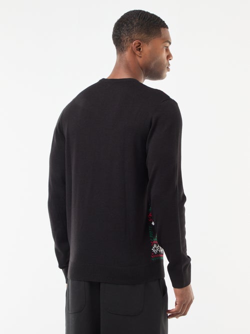 Pull imprimé de Noël - Kiabi