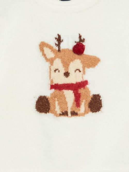 Pull imprimé Noël - Kiabi