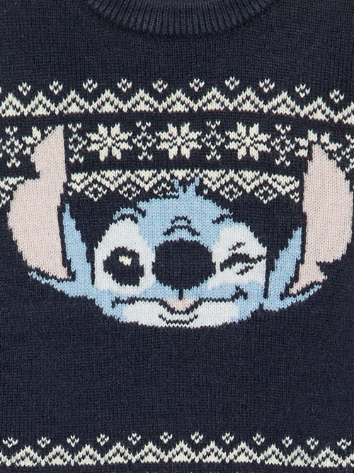 Pull jacquard 'Disney' 'Stitch' - Kiabi