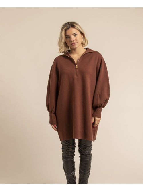 Pull long col camionneur korantine - Kiabi