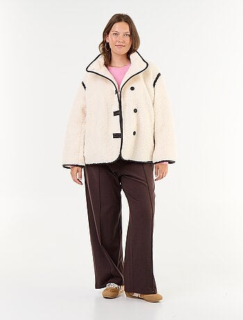 Pull maille torsadée