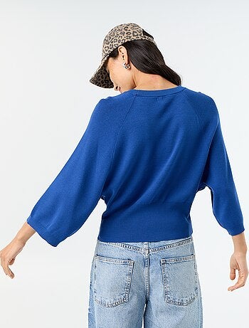 Pull manches courtes 3/4