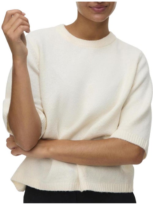 Pull Manches Courtes Femme Vero Moda - Kiabi Pull Manches Courtes Femme Vero Moda - Kiabi