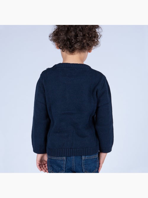 Pull marin enfant 'Breizh Océan', Pull en coton épais garçon ou fille - Kiabi Pull marin enfant 'Breizh Océan', Pull en coton épais garçon ou fille - Kiabi