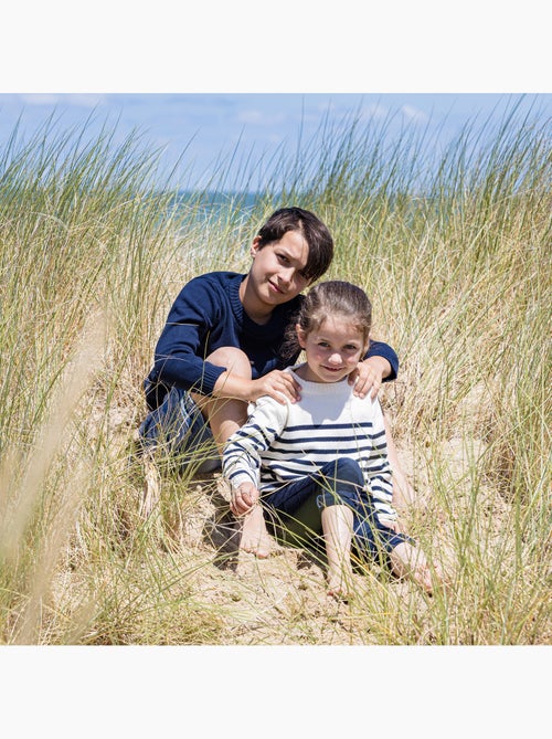 Pull marin enfant 'Breizh Océan', Pull en coton épais garçon ou fille - Kiabi Pull marin enfant 'Breizh Océan', Pull en coton épais garçon ou fille - Kiabi