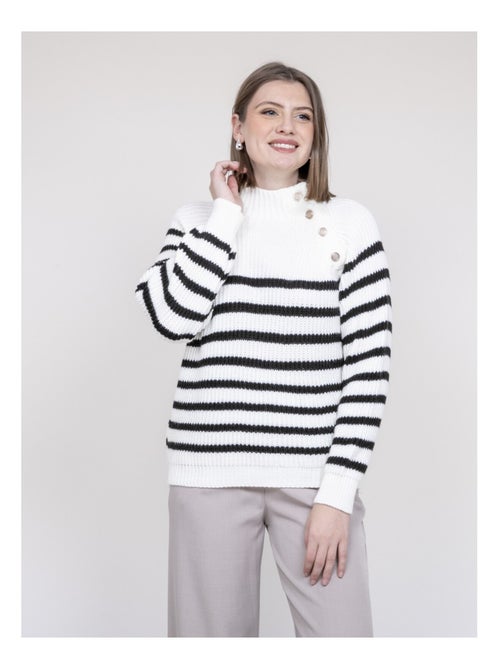 Pull marinière keoni - Kiabi Pull marinière keoni - Kiabi