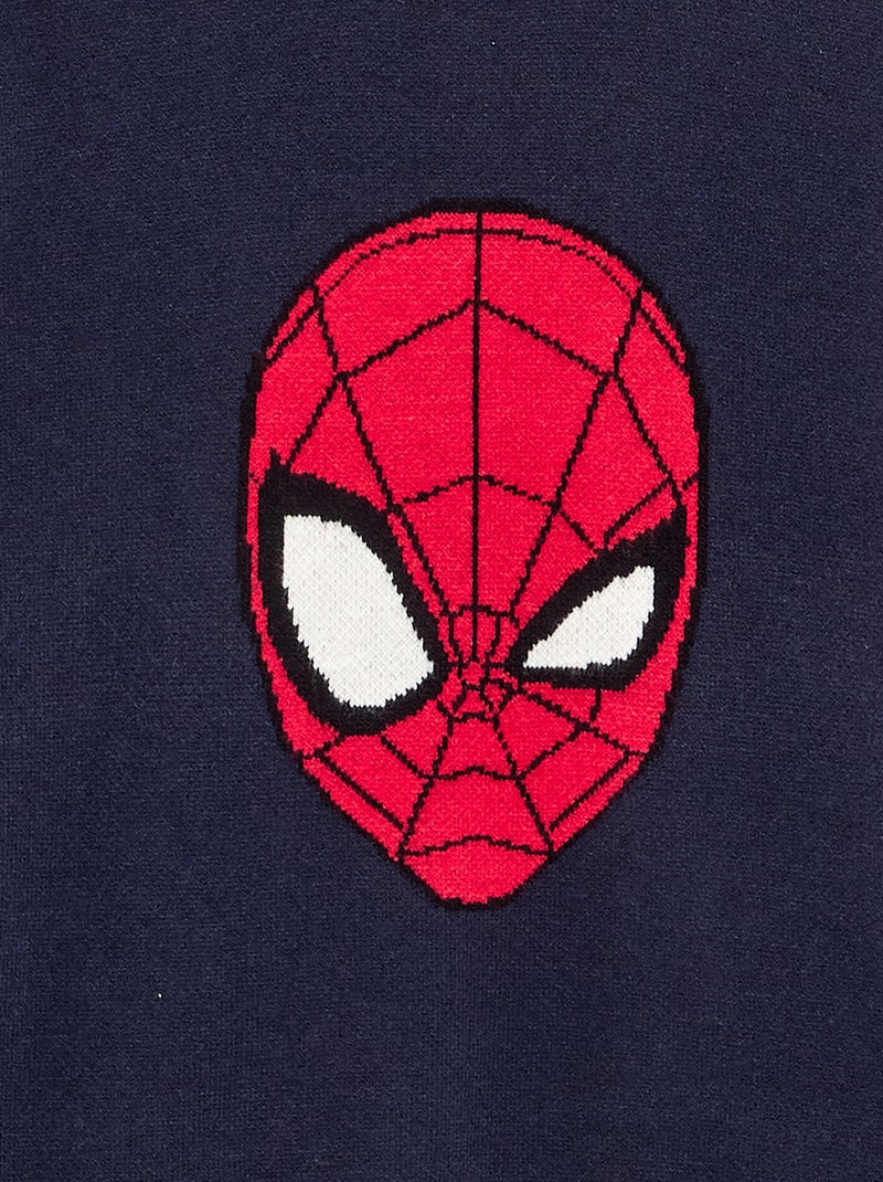 Pull 'Marvel' 'Spider-Man' Bleu - Kiabi