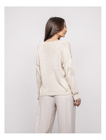Pull motifs lurex kalyssa