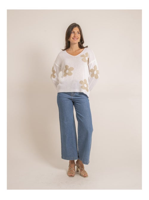 Pull motifs lurex kalyssa - Kiabi Pull motifs lurex kalyssa - Kiabi