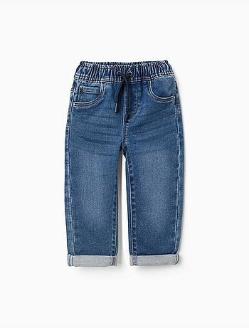 Pull-on jeans met trekkoord