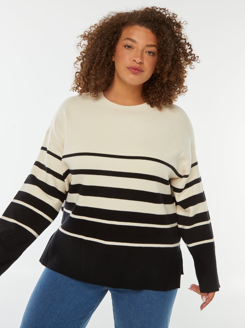 Pull 'Only Carmakoma' Beige - Kiabi
