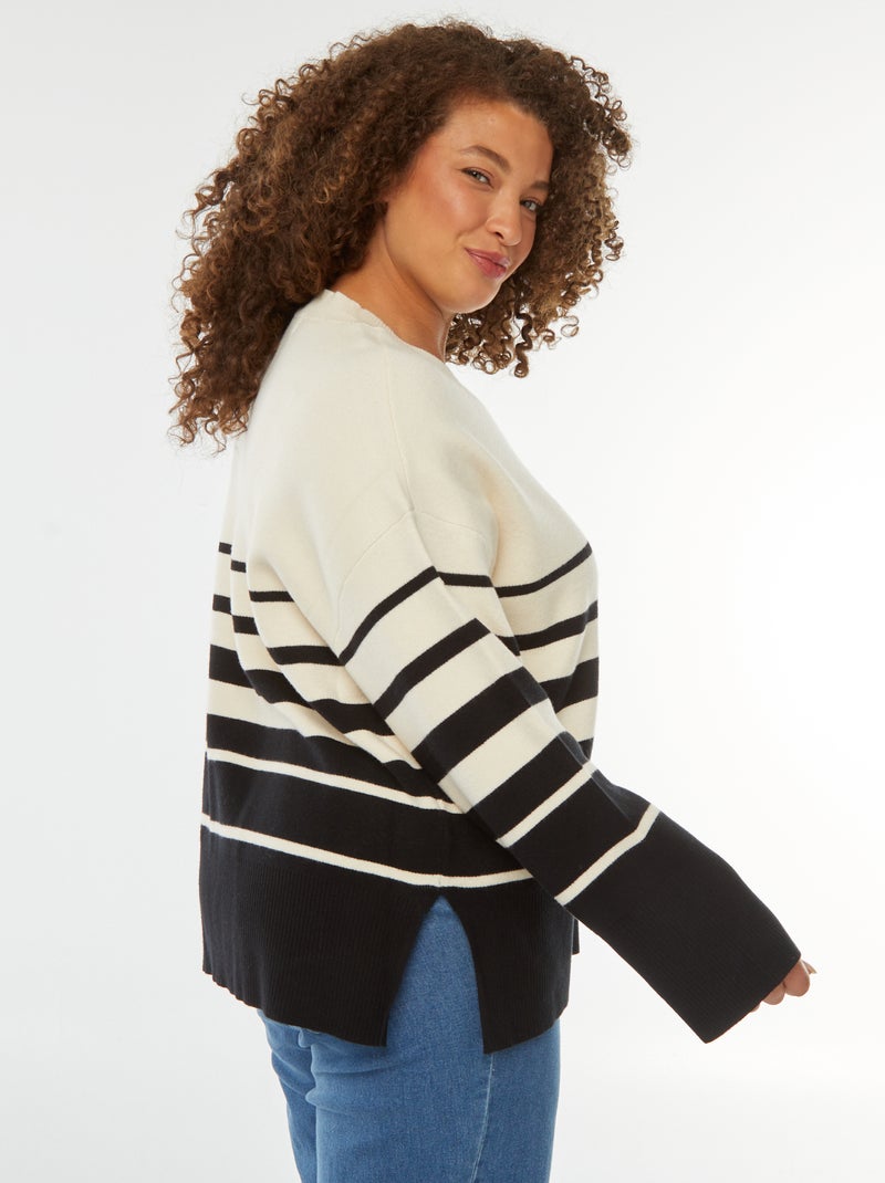 Pull 'Only Carmakoma' Beige - Kiabi