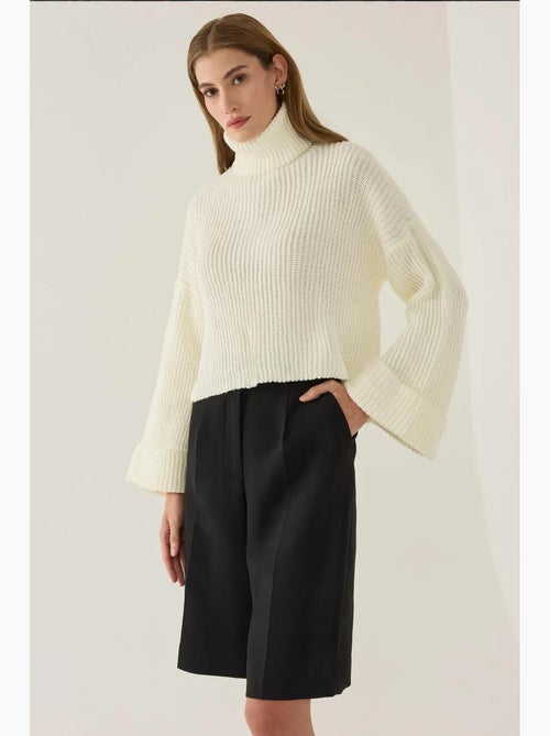Pull oversize à col montant - Kiabi Pull oversize à col montant - Kiabi