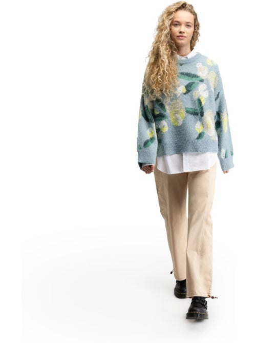 Pull oversize en maille femme femme mainau-w - Kiabi