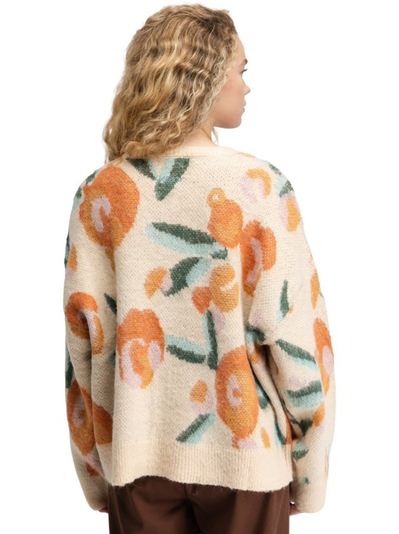 Pull oversize en maille femme femme mainau-w sand Beige - Kiabi