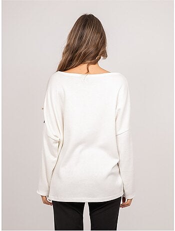 Pull oversize motif léopard kenora