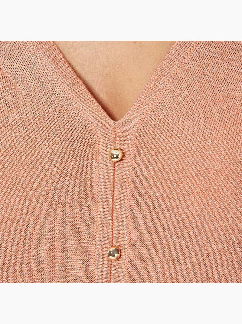 Pull Pailleté Femme Kaporal Orange - Kiabi