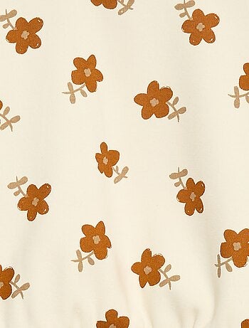 Pull polaire à motif