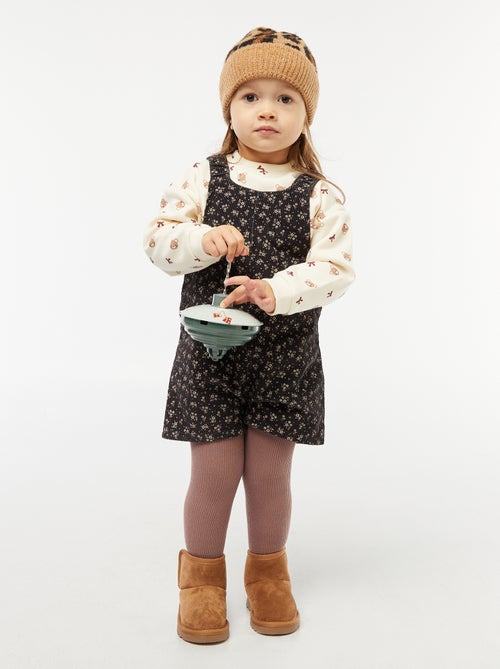 Pull polaire à motif - Kiabi