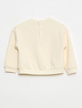 Pull polaire à motif