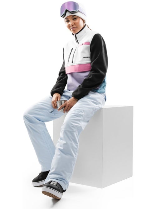 Pull polaire demi-zip femme femme vinicunca-w - Kiabi Pull polaire demi-zip femme femme vinicunca-w - Kiabi
