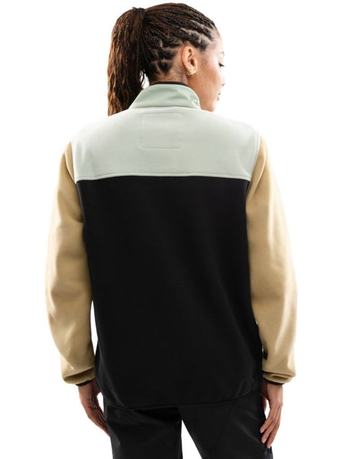 Pull polaire demi-zip femme femme vinicunca-w olive - Kiabi