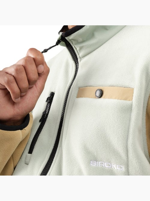 Pull polaire demi-zip homme homme vinicunca olive - Kiabi Pull polaire demi-zip homme homme vinicunca olive - Kiabi