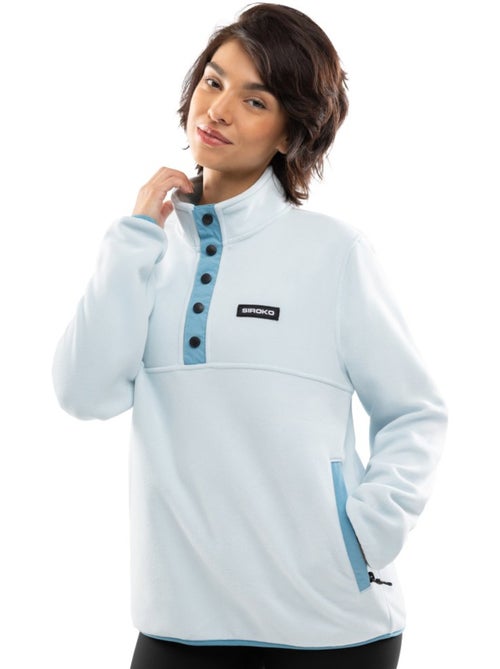 Pull polaire épais femme sports d'hiver femme nagano-w - Kiabi