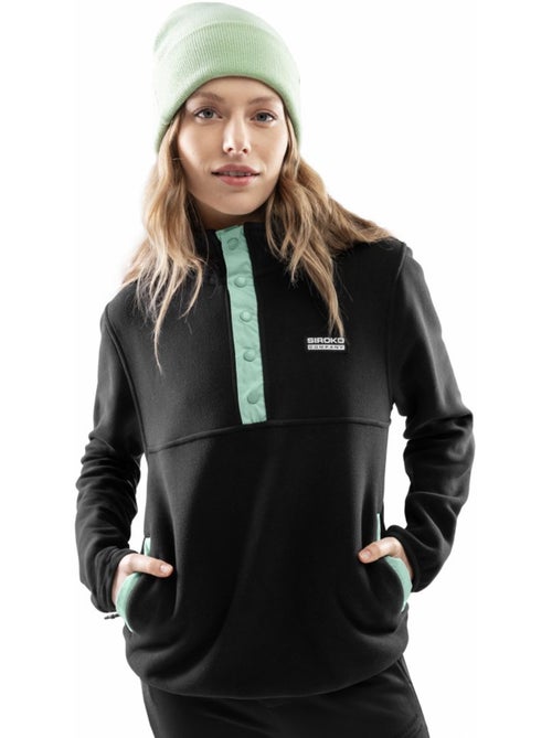 Pull polaire épais femme sports d'hiver femme stowe-w - Kiabi Pull polaire épais femme sports d'hiver femme stowe-w - Kiabi