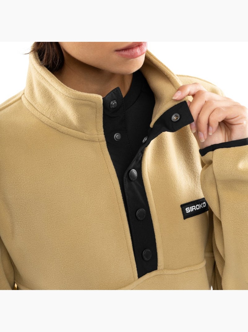 Pull polaire épais femme sports d'hiver femme yari-w Beige - Kiabi